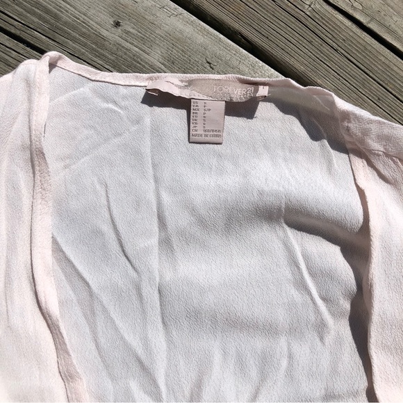 Pale Pink Cover Up - Picture 2 of 3